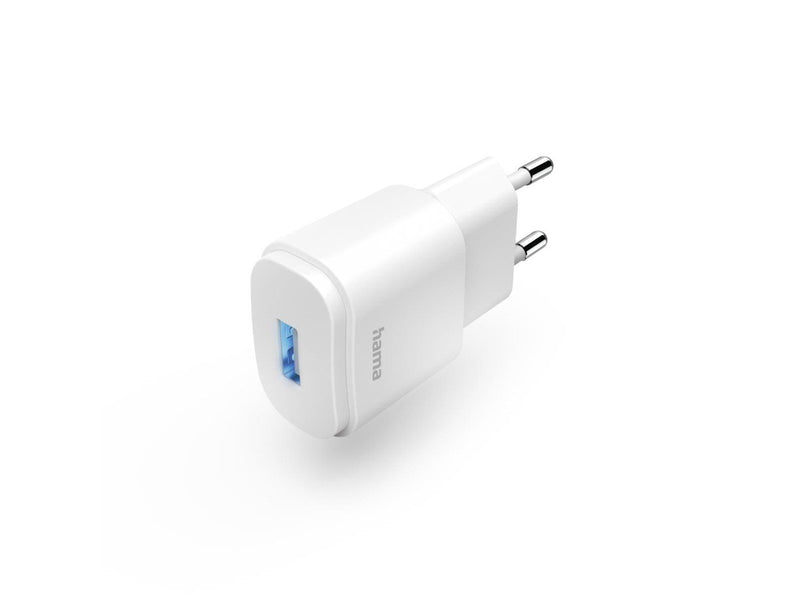 Hama Charger 1xUSB-A 6W White
