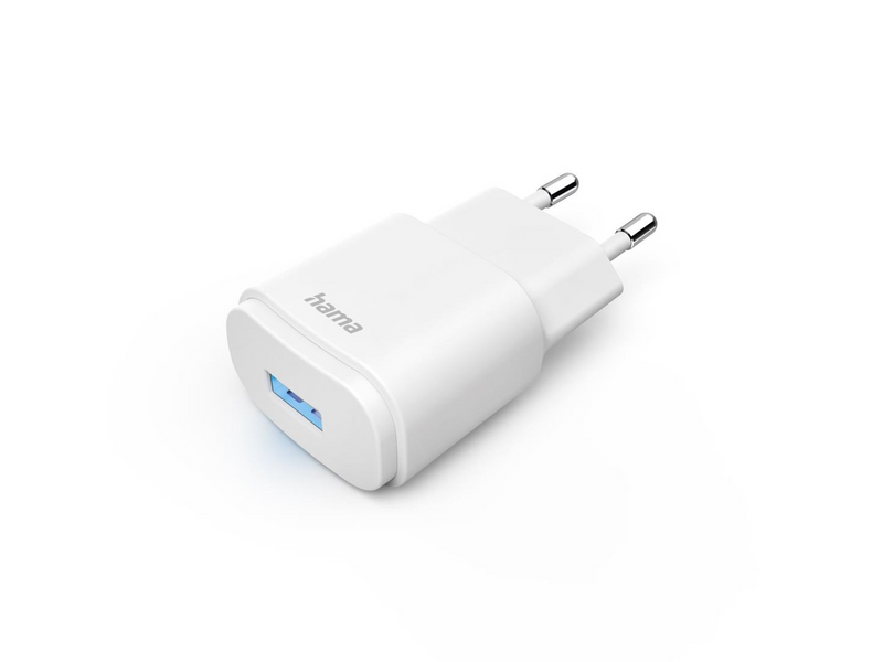 Hama Charger 1xUSB-A 6W White