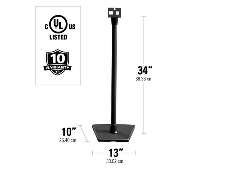 Sanus WSS21-B1 speaker mount