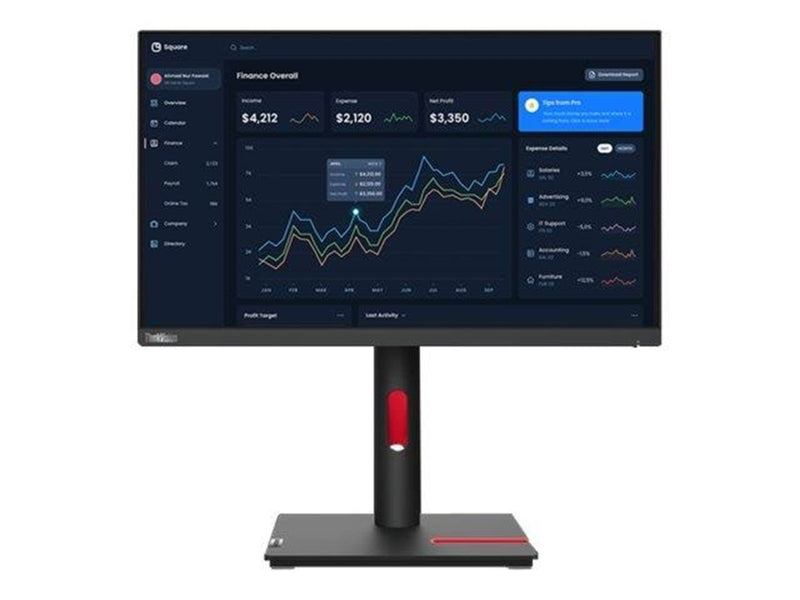 23" Lenovo ThinkVision T23i-30 - 1920x1080 - IPS - USB HUB