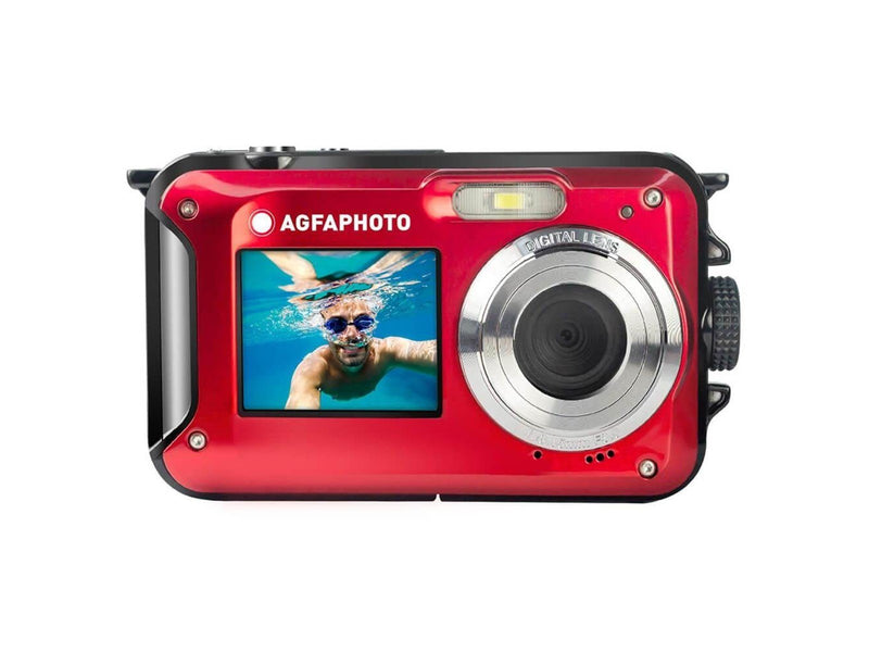 Agfa Digital Camera WP8000 CMOS WP 24MP Red Full HD