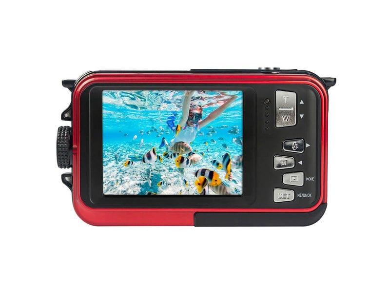 Agfa Digital Camera WP8000 CMOS WP 24MP Red Full HD