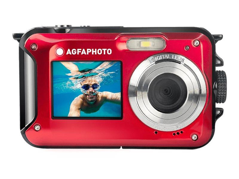 Agfa Digital Camera WP8000 CMOS WP 24MP Red Full HD