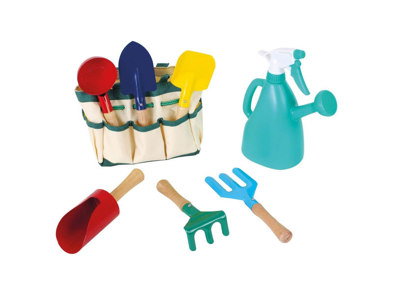 Small Foot - Garden Bag with Garden Tools 8 pcs.