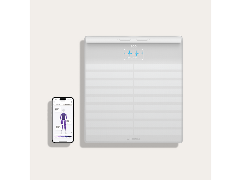Withings Analysewaage Body Scan - White