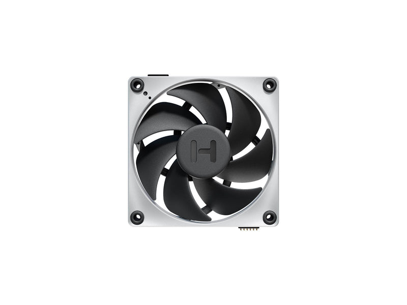 HYTE THICC FP12 Fan 3 Pack - Gehäuselüfter - 120mm - Weiß mit schwarzen Flügeln - 47 dBA