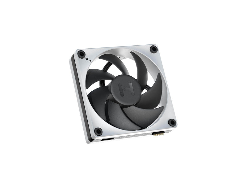 HYTE THICC FP12 Fan 3 Pack - Gehäuselüfter - 120mm - Weiß mit schwarzen Flügeln - 47 dBA