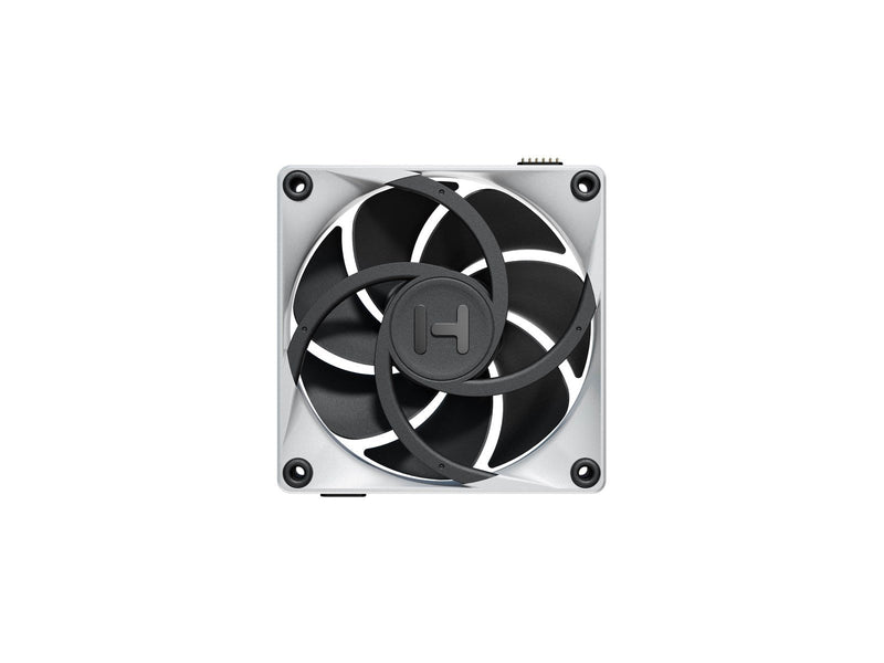 HYTE THICC FP12 Fan 3 Pack - Gehäuselüfter - 120mm - Weiß mit schwarzen Flügeln - 47 dBA