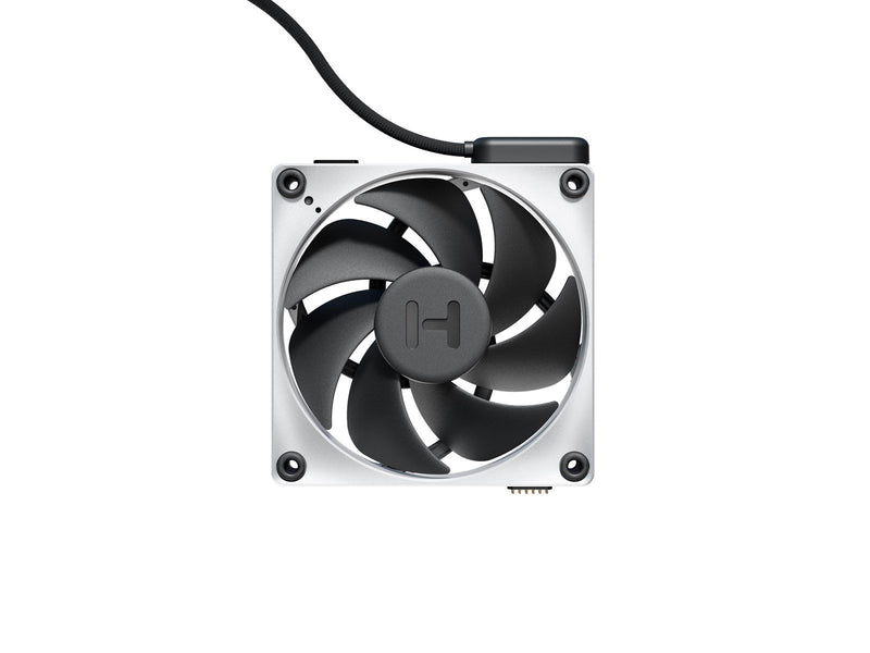 HYTE THICC FP12 Fan 3 Pack - Gehäuselüfter - 120mm - Weiß mit schwarzen Flügeln - 47 dBA