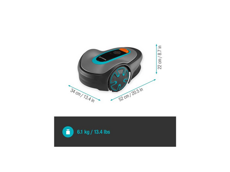 Gardena Robotic Lawnmower SILENO minimo 500 m²