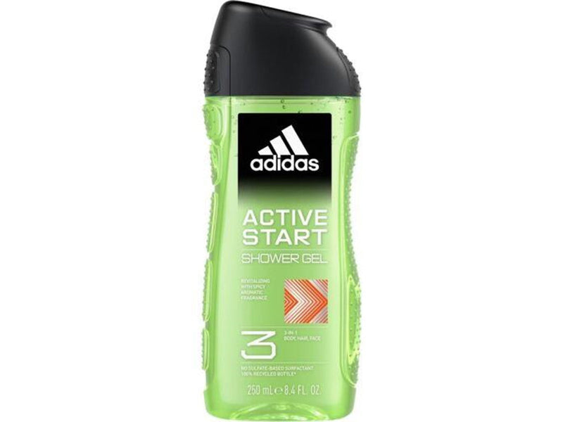 Adidas H&B Shower Gel Male Active Start - 250 ml