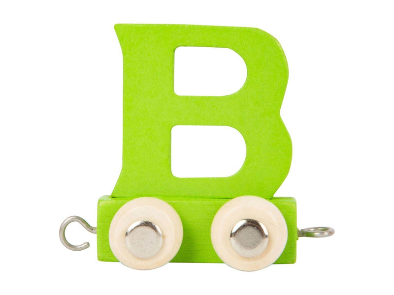 Small Foot - Wooden Letter Train Color - B