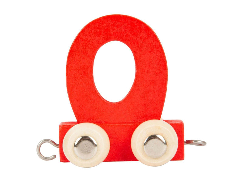 Small Foot - Wooden Letter Train Color - O