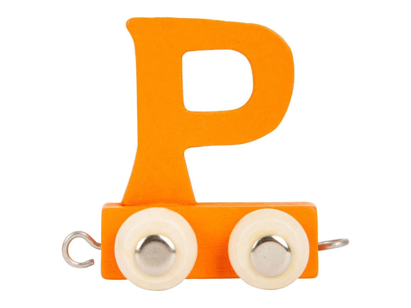 Small Foot - Wooden Letter Train Color - P