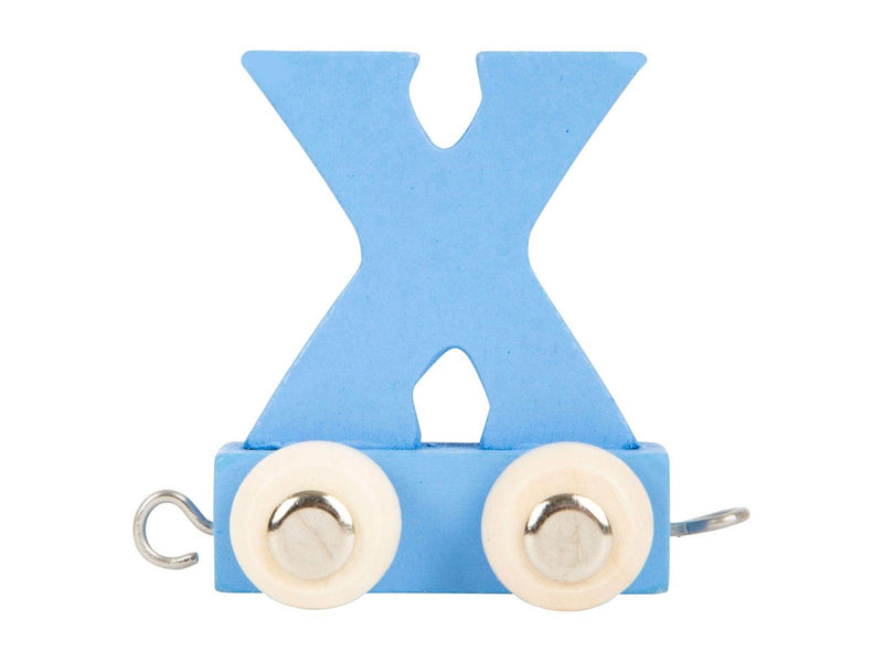 Small Foot - Wooden Letter Train Color - X