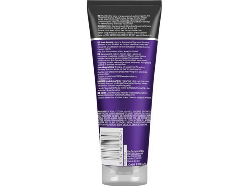 John Frieda FRIZZ EASE  Miraculous Recovery Conditioner