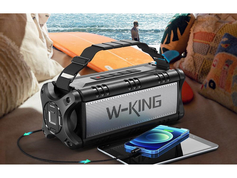 W-KING Wireless Bluetooth Speaker  D8 50W (black)