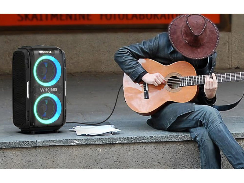 W-KING Wireless Bluetooth Speaker  T9 Pro 120W (black)