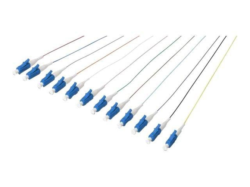DIGITUS Professional pigtail - 2 m - grey black white blue yellow red green brown orange violet pink turquoise - Schwarz - 2 met