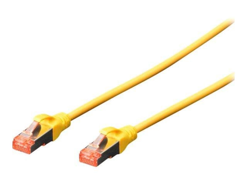 DIGITUS Professional patch cable - 10 m - yellow - Gelb - 10 meter