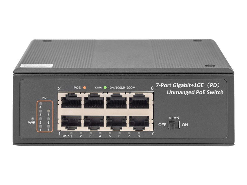 DIGITUS DN-651113 - switch - 7 ports - unmanaged