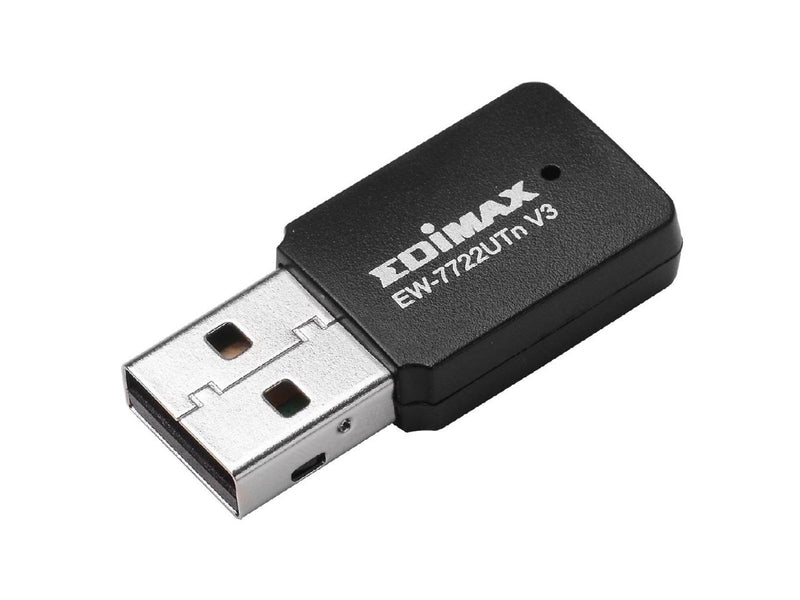 Edimax EW-7722UTn V3 N300 Wi-Fi 4 Mini USB Adapter