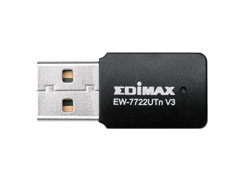 Edimax EW-7722UTn V3 N300 Wi-Fi 4 Mini USB Adapter