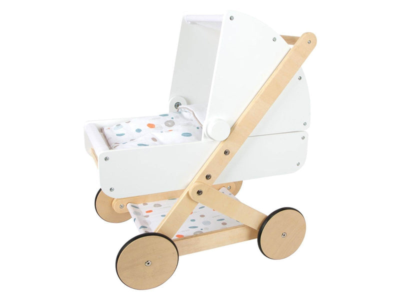 Small Foot - Wooden Doll Pram Little Button