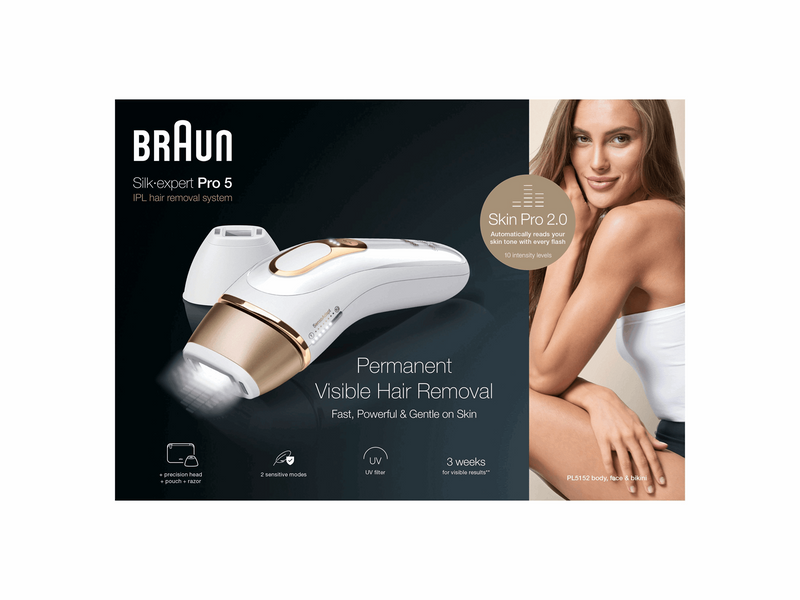 Braun Epilierer Pro PL5152 White/Gold