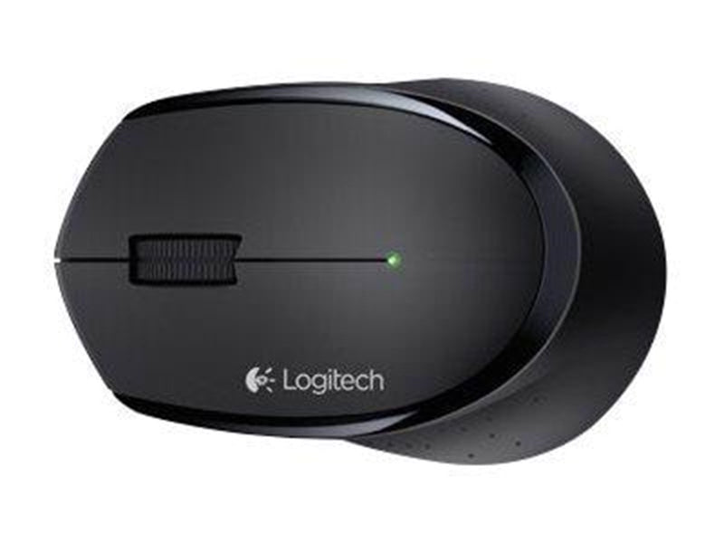 Logitech Wireless Combo MK345 - Tastatur & Maus Set - Französisch - Schwarz
