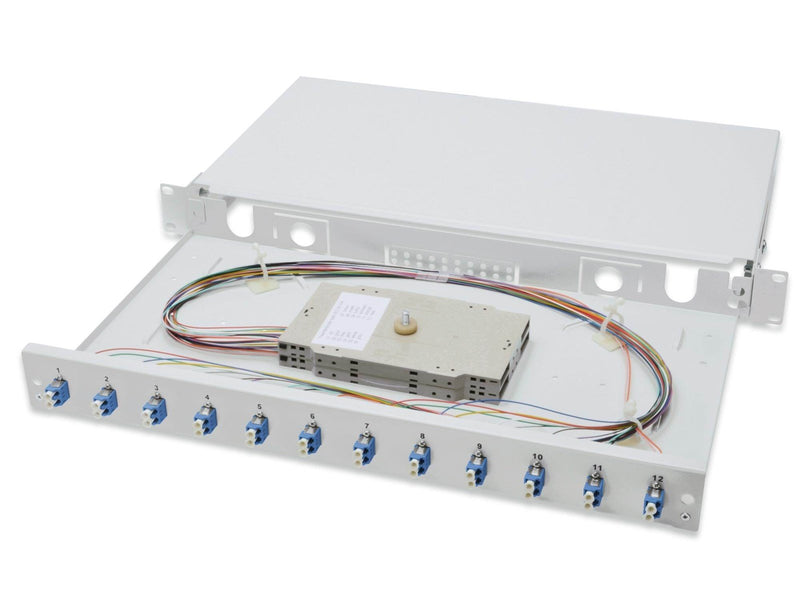 DIGITUS DN-96331/9 Fiber Optic Splice Box Equipped LC OS2