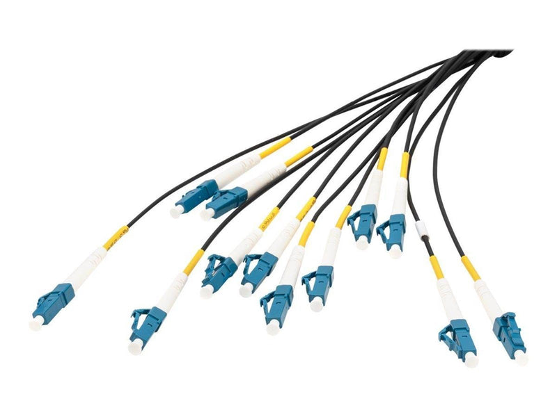 DIGITUS breakout cable - 75 m - black - Schwarz - 75 meter
