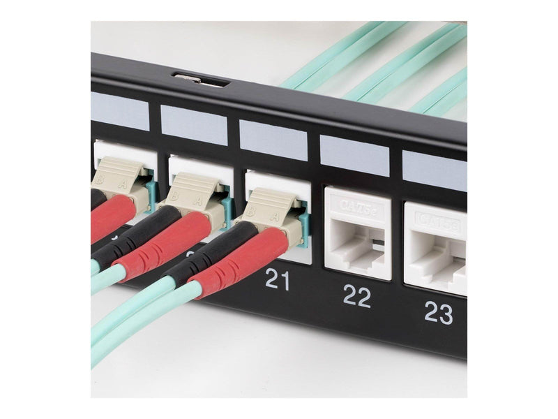 StarTech.com LC to LC Coupler LC Fiber Coupler LC/UPC Keystone Jack Fiber Optic LC Keystone Coupler for Patch Panel - LC to LC D