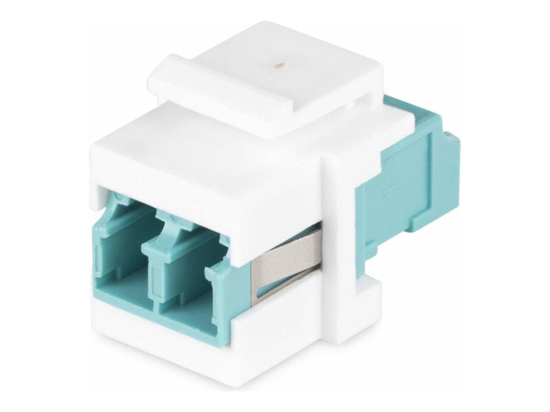 StarTech.com LC to LC Coupler LC Fiber Coupler LC/UPC Keystone Jack Fiber Optic LC Keystone Coupler for Patch Panel - LC to LC D
