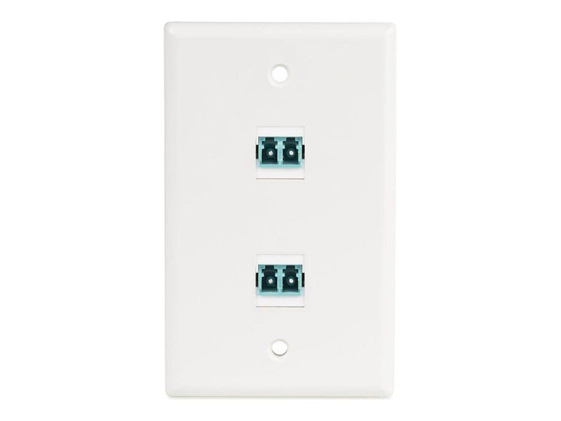 StarTech.com LC to LC Coupler LC Fiber Coupler LC/UPC Keystone Jack Fiber Optic LC Keystone Coupler for Patch Panel - LC to LC D