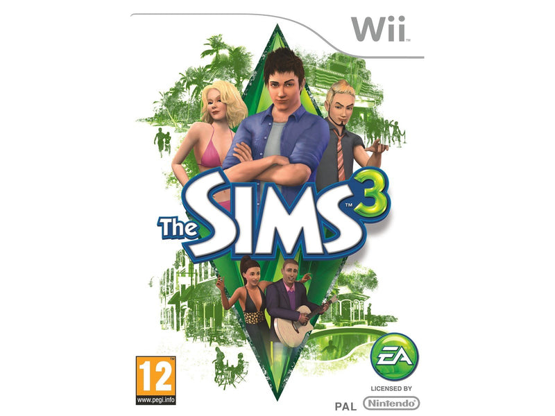 The Sims 3 - Nintendo Wii - Virtual Life - PEGI 12