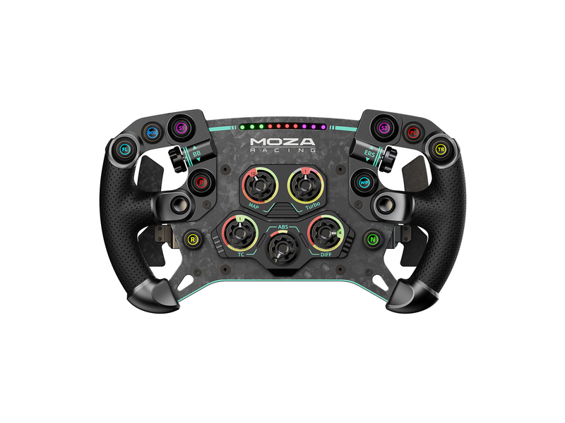 Moza Racing MOZA GS V2P Microfiber Leather GT steering wheel - Wired Wheel - PC
