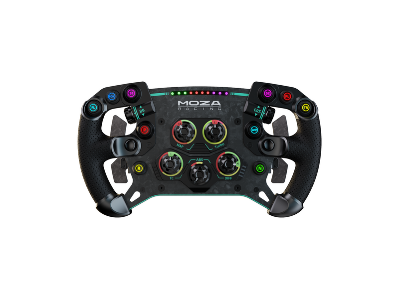 Moza Racing MOZA GS V2P Microfiber Leather GT steering wheel - Wired Wheel - PC