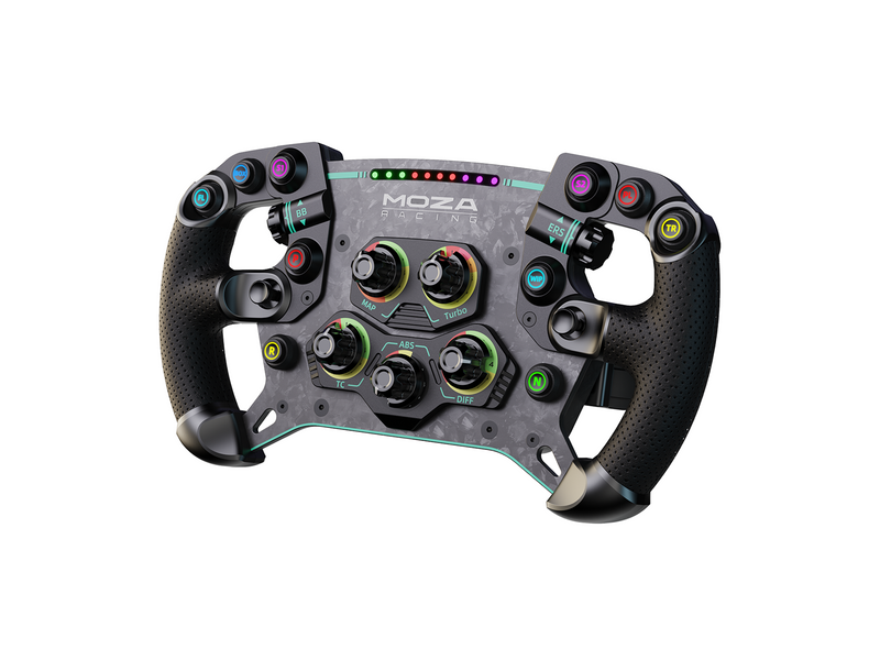 Moza Racing MOZA GS V2P Microfiber Leather GT steering wheel - Wired Wheel - PC