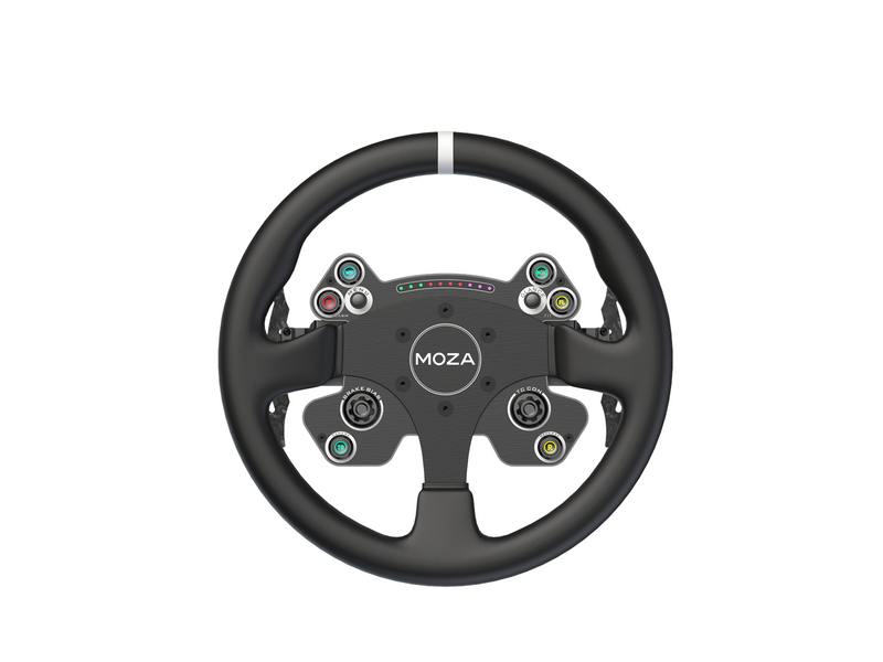 Moza Racing MOZA CS V2P Steering Wheel - Leather (33 cm) - Wired Wheel - PC
