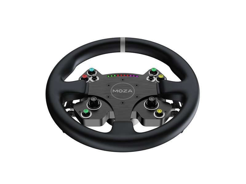 Moza Racing MOZA CS V2P Steering Wheel - Leather (33 cm) - Wired Wheel - PC