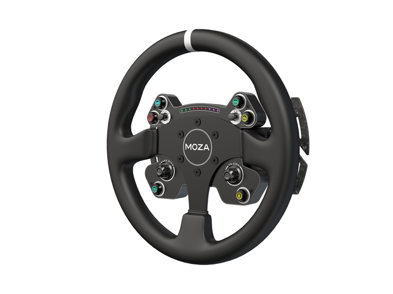 Moza Racing MOZA CS V2P Steering Wheel - Leather (33 cm) - Wired Wheel - PC