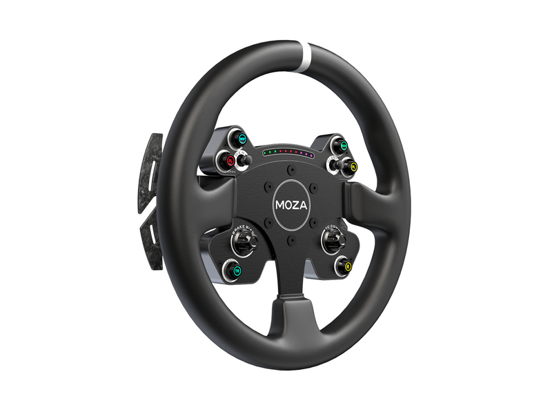 Moza Racing MOZA CS V2P Steering Wheel - Leather (33 cm) - Wired Wheel - PC