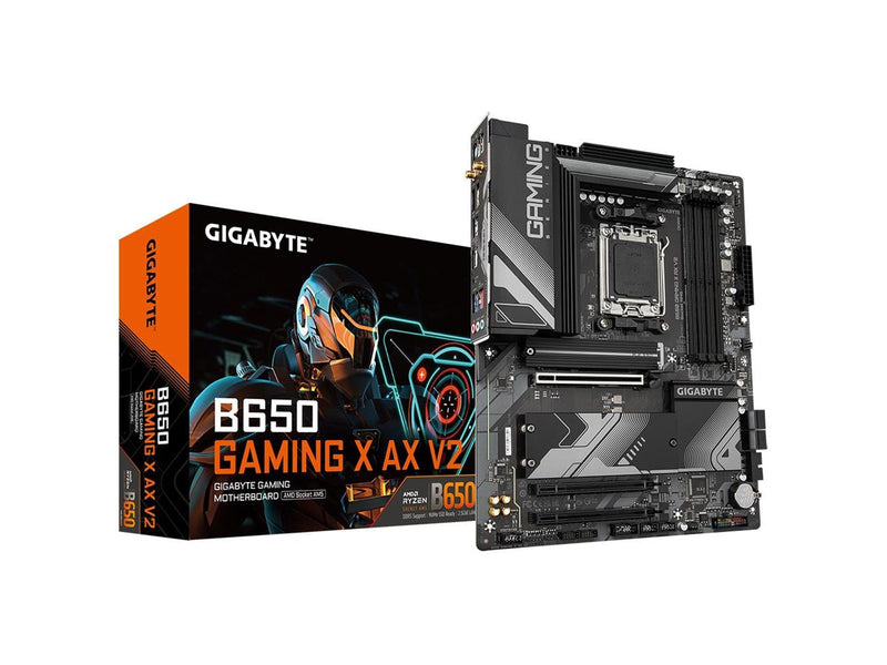 GIGABYTE B650 GAMING X AX V2 Mainboard - AMD B650 - AMD AM5 socket - DDR5 RAM - ATX