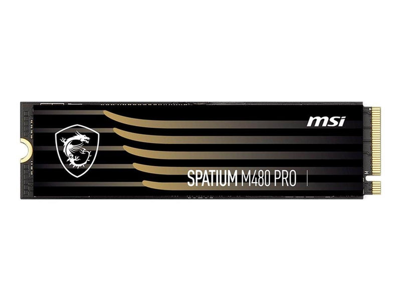 MSI Spatium M480 PRO SSD - 2TB - Ohne Kühlkörper - M.2 2280 - PCIe 4.0