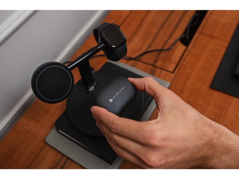 Our Pure Planet 3-in-1 15W Wireless MagSafe Charging Dock