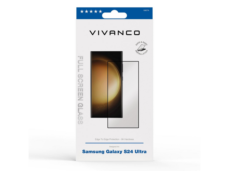 Vivanco Full Screen Glass Galaxy S24 Ultra 5G