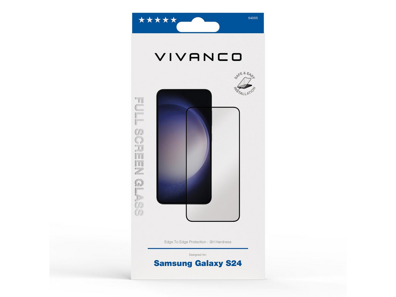 Vivanco Full Screen Tempered Glass Galaxy S24 5G