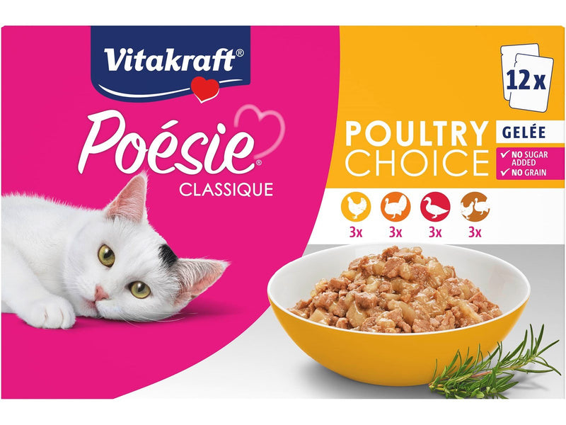 Vitakraft Poésie® Classique Multipack Poultry Choice