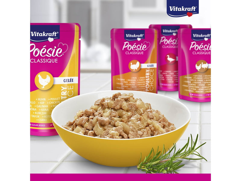 Vitakraft Poésie® Classique Multipack Poultry Choice